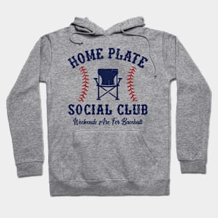 Home Plate  Social Club, Midday, Softball Mom, Softball Dad, Softball Game Day, Softball Grandma, Softball Family Hoodie